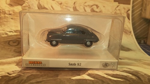 Brekina saab dunkelgrau - ,,