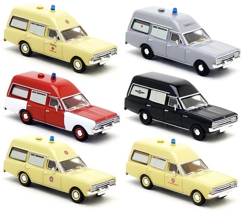 Brekina opel rekord c - --,