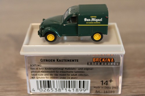 Brekina citroen azu grün - citroen,
