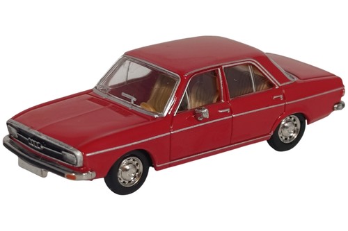 Brekina audi 100 1969 rot - brekina,