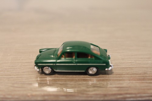 Brekina 1600 grün - vw,
